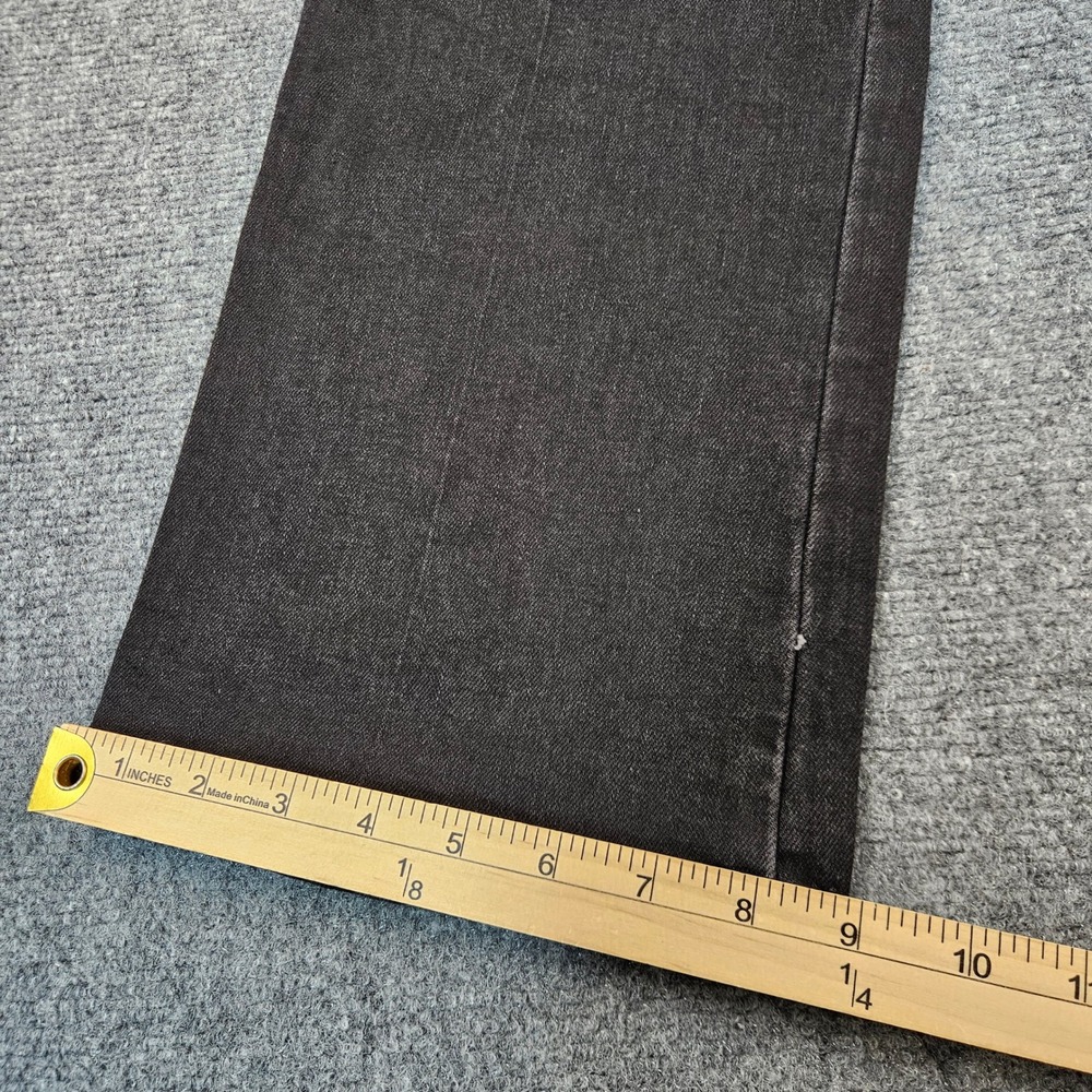 Seven7 Bombshell High Rise Bootcut Jeans Black Denim Size 16 Stretch Flare - Picture 9 of 11